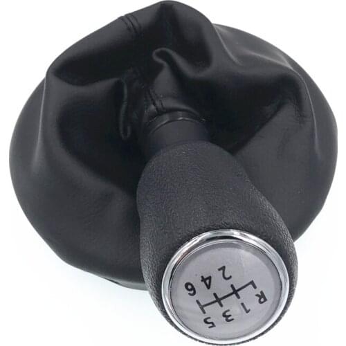Free Shipping 6 Speed Car Gear Shift Knob Gearstick Gaiter Boot Kit HZTWFC-13.20 For VW Transporter T5 T6 2003-2011