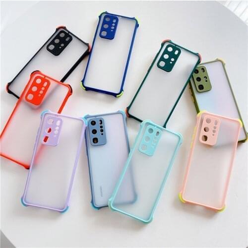 Phone case for samsung note20 note 20 ultra note 10pro 10plus 10 lite 5g shockproof simple matte transparent silicone back cover