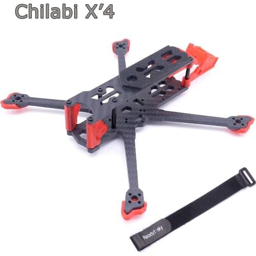 Chilabi X 178mm / Chilabi HX 177mm 4inch Carbon Fiber Frame Kit for FPV RC Racing Drone Models