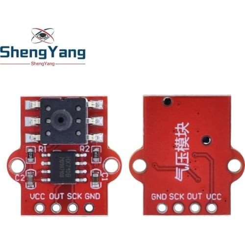DC 3.3V 5V 0-40KPa Pressure Sensor Module Connect 2.5mm Soft Tube Digital Liquid Water Level Controller Board For Arduino