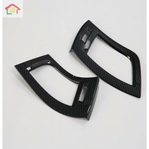 For Toyota Alphard Vellfire 2016 2017 2018 2019 ABS Matte Side Door Air Vent Cover Tirm AC Outlet Decoration Frame Accessories