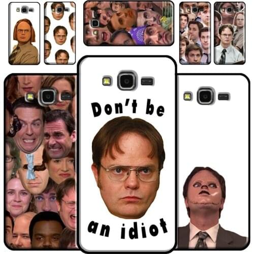 Dwight the office Jim Makes Phone Case For Samsung Galaxy J5 J3 J7 2017 A3 A5 J1 2016 A6 A8 Plus A7 A9 J8 J4 J6 2018
