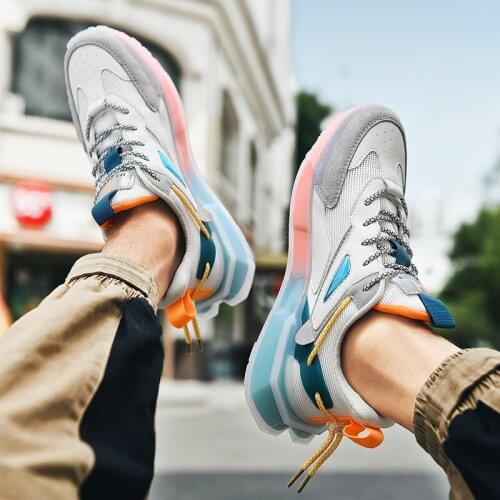 Sport Shoe Breathabl Mens Leather Casual Shoes Summer Breathable Men Spring Streetwear Low Top Sneakers