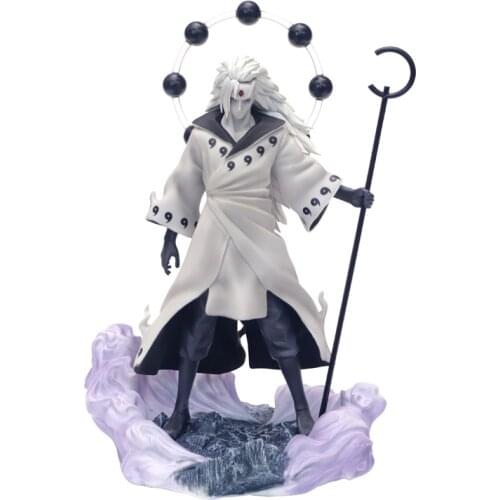 Anime Boruto 3 Heads Uchiha Madara Action Figure Figurines Rikudo Sennin PVC Model Toy Statue Birthday Xmas Gift T30