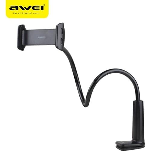 Awei X3 Flexible Lazy pod Stand Mount for Mobile and Tablets