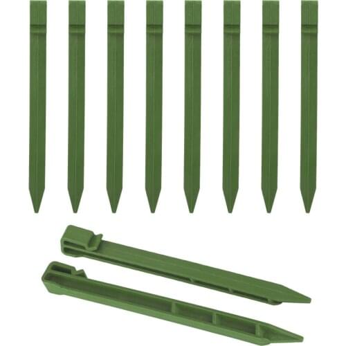 Nails Floor Sticks Pegs Anchor Greenhouse Film Weed Prevention Hook Design Ground Cloth Sunshade Fly Net Plastic Garden Stakes