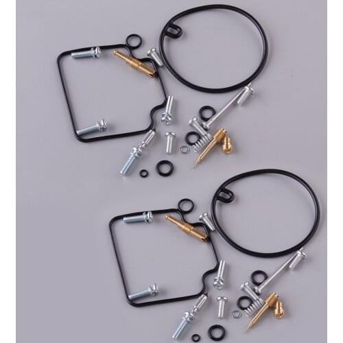 2 Sets Carburetor Carb Rebuild Kit Accessories Motorcycle fit for Honda VTX1300S VTX1300R VTX1300C 2005 2006 2007