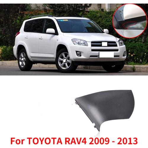 CAPQX For RAV4 2009 2010 2011 2012 2013 Side Rearview Mirror Cover Rear view mirror lower Shell cover Lip
