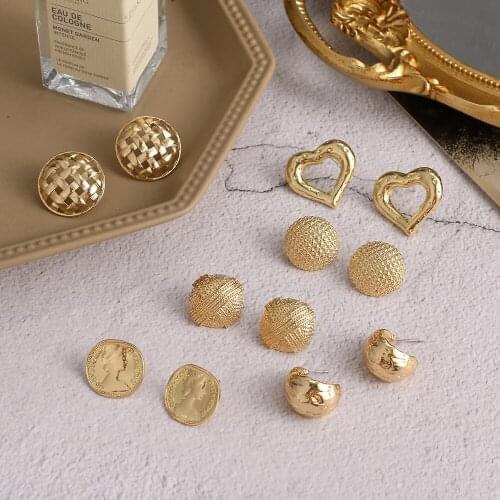 New Fashion Statement Earrings Big Geometric Round Earrings For Women Hanging Dangle Earrings Drop Earing Modern Femrty Jewelry