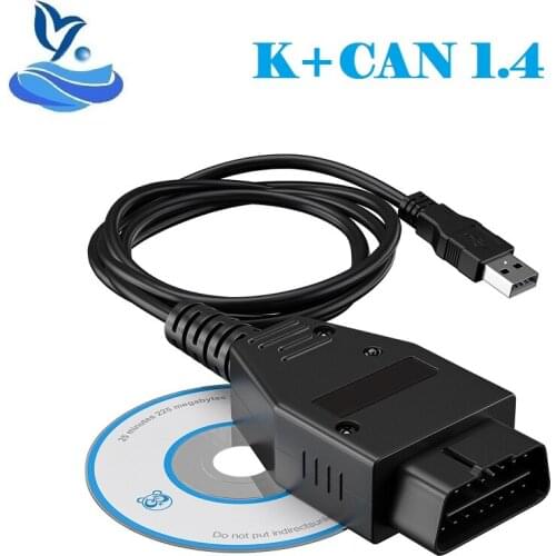 Professional for VAG K+CAN Commander 1.4 with FTDI FT232RQ PIC18F25K80 Chip OBD2 Diagnostic Interface Cable VAG K-line