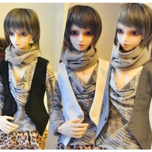 1/4 1/3 scale BJD clothes Suit vest for BJD/SD MSD SD13 SD17 SSDF ID72 HID strong Uncle doll accessories . only vest C0113