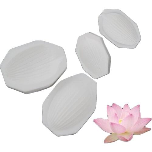 Lotus Flower Silicone Mold Cake Fondant Cake Decorating Tools Gumpaste Chocolate Candy Clay K648