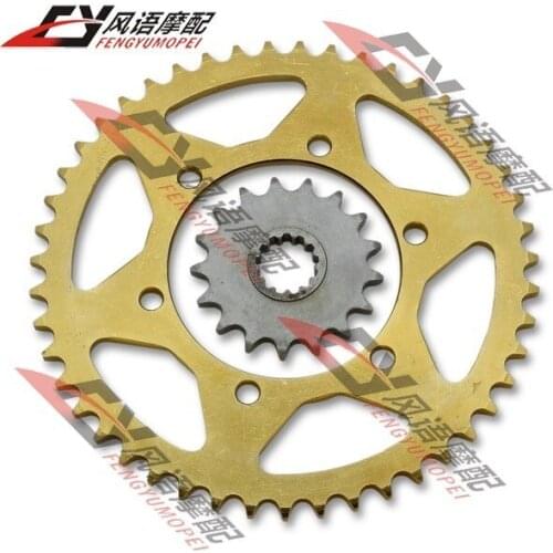 Super Quality For Yamaha YZF1000 R1 2009-2013 motorcycle front and rear sprocket Chain sprockets Motorbike