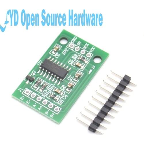 Dual-channel HX711 Weighing Pressure Sensor 24-bit Precision A/D Module