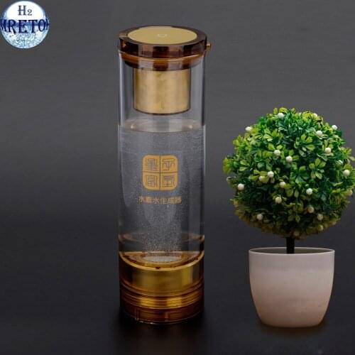 Hydrogen-rich Water Manufacturing Bottle SPE/PEM Dupont Ionic Membrane Rechargeable Anti-Aging Help Treat Chronic Diseases