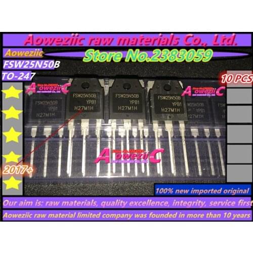 Aoweziic 2017+ 100% new imported original FSW25N50B FSW25N50 TO-247 MOSFET 500V 25A