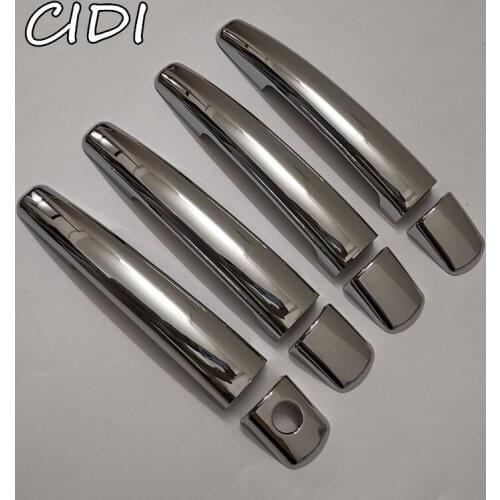 For CITROEN Grand C4 PICASSO 2006-2013 MPV Accessory chrome silver car side door handle covers trim 2007 2008 2009 2010