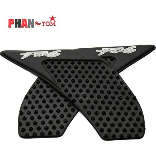 For Yamaha FZ6 FZ-6 2006 - 2010 07 08 09Motorcycle Fuel Tank Pad Anti Slip Protector Stickers Knee Grip Side Decals Accessories