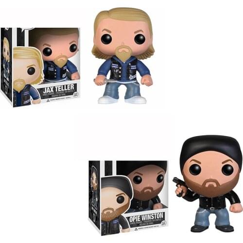 Sons of Anarchyes 10cm Vinyl Figure #88 Jax Teller #91 Opie Winston Limited Edition Collection Action Figure Toys Gifts for Kids