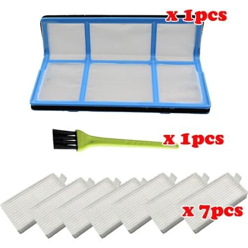 9PCS Original Primary filter Efficient Hepa Filter for chuwi ilife v5 v5s V3 V3s v5 pro V50 V55 x5 robot vacuum cleaner Parts