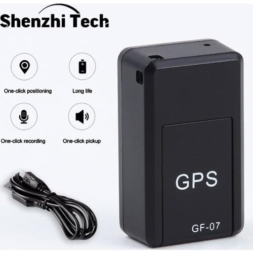 GPS Tracker Anti Lost Finder Car Alarm Locator Strong Magnetic Small Location Tracking Device for the Elderly Children Pets