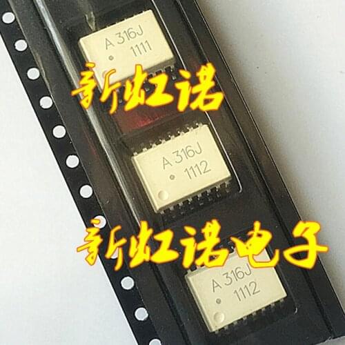 5Pcs/Lot New A316J SOP16 HCPL-316J SOP-16 Integrated circuit IC Good Quality In Stock