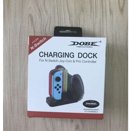 For nintendo switch ns joy-con & pro controller game pad charging dock charger station accessory