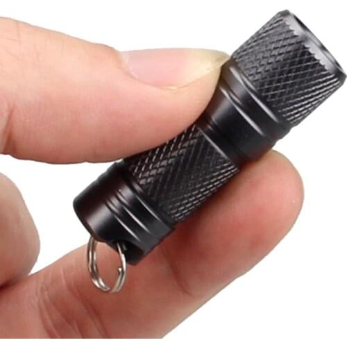 Mini Bright LED Flashlight USB Rechargeable Portable Waterproof Light Torch Keychain Torch Small Lanterna For Outdoor Camping