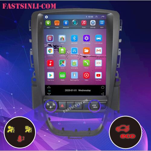 Support ECO sport button Android Vertical screen GPS For Opel Astra J Vauxhall Buick Verano 2009-2014 Multimedia Player