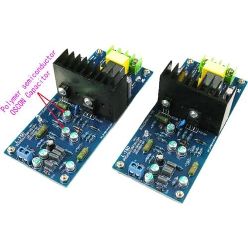 One Pair L15D Digital Amplifier IRS2092 IRFI4019H Amplifier Board Two-Channel (IRAUDAMP7S)