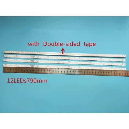 8 Past/batch Origin Stripe Light Bar conducted Bottom Light For LE40B3000W LED40ME1000 30340012203 LED40D12-ZC14-04 (A)