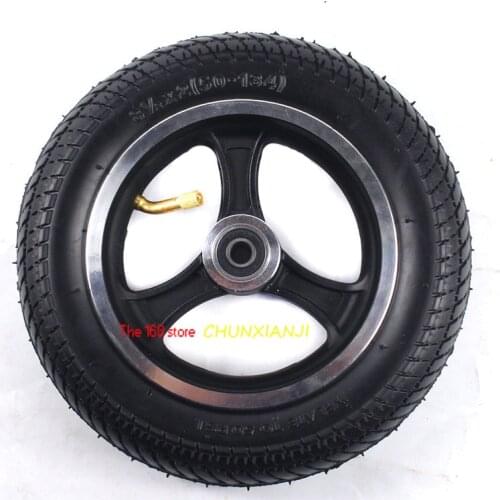 Kids Bicycle Pneumatic Tire 8.5 Inch 81/2x2 (50-134) Outer Tube Inner Tire Wheels for Electric Scooters, Trolleys, Baby Carts