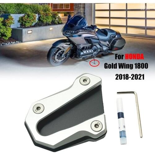 Motorcycle Kickstand For HONDA Gold Wing 1800 GL1800 Goldwing 1800 2018 2019 2020 2021 Motorcycle Side Stand Enlarge extension
