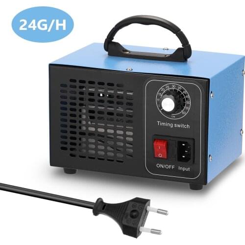 Portable Ozone Machine Generator Air Filter Purifier with Timing Switch Ozonizer Ozonator for Home Car Formaldehyde