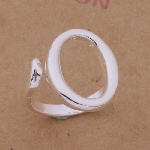 Silver plated Ring Fashion Jewerly Ring Women&Men O shape /eacamrja fpyaohfa AR249
