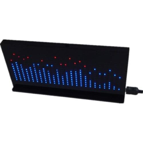 Professional AS1424 LED Music Audio Spectrum Sound Level Meter Display Analyzer