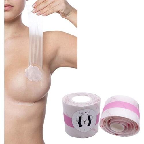 10M Transparent Upper Support Lifting Chest Paste Invisible Thin SweatProof Adhesive-Resistant Breast Pad Invisible Lifting Belt