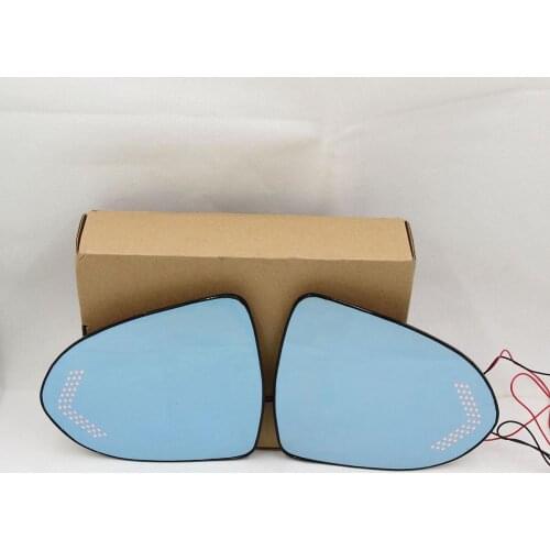 Blue Mirror Glare Proof Mirror Turn Signal Lamp Heated Rearview Mirror For KIA Sportage Forte K2 K5 KX5