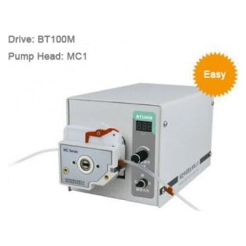 U.S. Solid Peristaltic Pump Basic Type BT100M MC1 10 Roller 0.007 - 900 ml/min