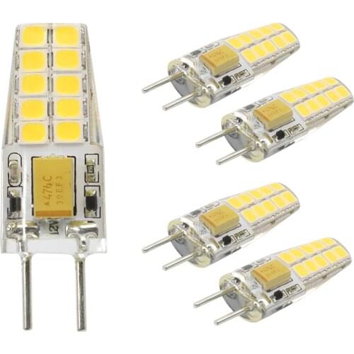 GY6.35 LED Bulbs 3 Watts Low Voltage 12 Volt.G6.35/GY6.35 Base JCD LED Halogen Incandescent 30W Replacement Bulb .Not-Dimm ST374