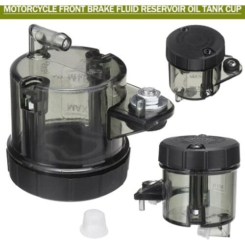 Universal Motorcycle Brake Fluid Bottle Motorbike Front Brake Fluid Bottle Reservoir Clutch Brake Pump Motorcycle Oil Tank Cup