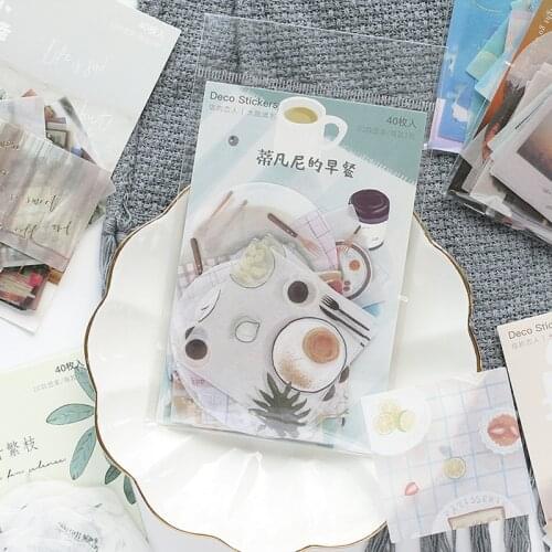 Vintage Foil Stationery Stickers life Travel Diary Planner Decorative Mobile Stickers Scrapbooking Stick Label Craft Stickers