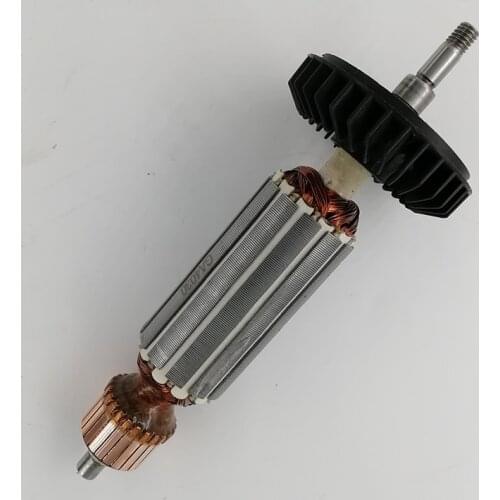 AC220-240V Armature Anchor Replace for MAKITA GA5030 GA4530 GA4030 GA5034 GA4534 GA4031 PJ7000 GA4030R GA4034 Engine Rotor