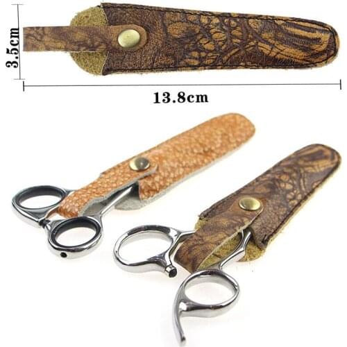10 pcs professional hot hair scissors sheath leather case barber packet scissor cover shears Holster hairdressing scissors bag