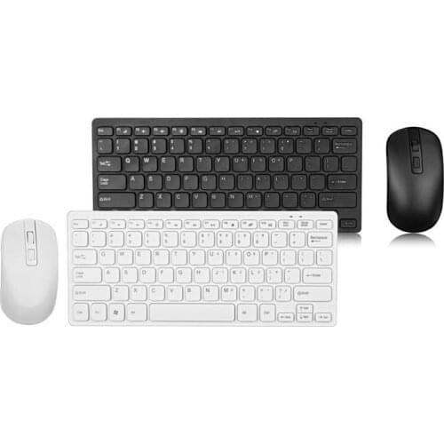 2.4G Wireless Keyboard And Mouse Kit Keypad Ultra-Slim For Android Ios Pc Laptop