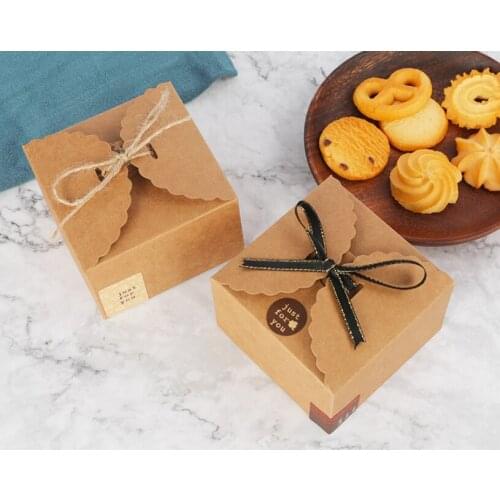 30pcs/lot Snack Boxes kraft Gift Box Candy Boxes For Candy\Cake\Jewelry\Gift\toy\Party Packing boxes