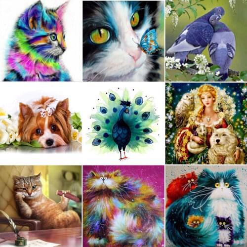 Diamond Painting animal diamond painting set diamind painting pictures embroidery by photo Home Decor DIY PHOTO CUSTOM