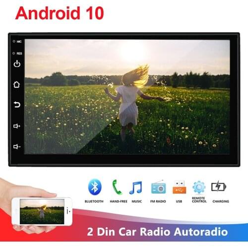 Android 9.1 2 Din Car Radio Autoradio 7" Multimedia Player Auto Stereo Mirrorlink 2din Cassette Recorder In-Dash Stereo