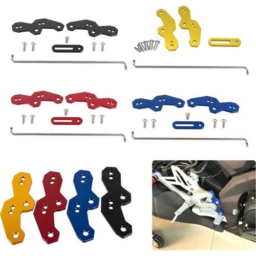 CNC Block Rearset Base Relocation Brackets for Yamaha YZF R15 V3 2017-2019