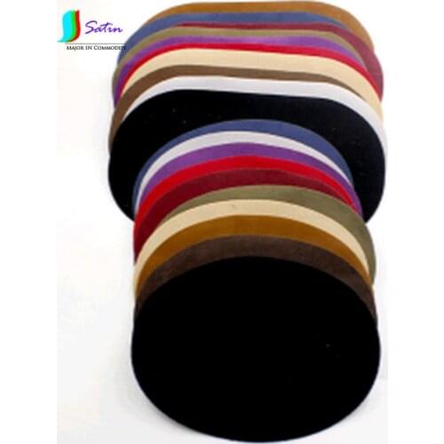 Colorful Ellipse Shape Sew-on Repair Patches Stickers Sweaters Elbow Sleeve Cuff Trousers Knee Patch Sewing Accessories S0220N